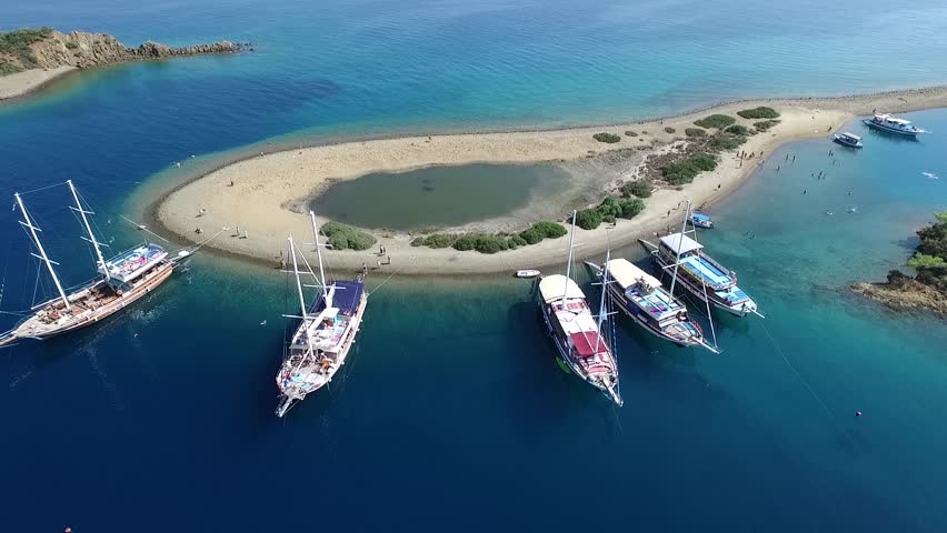 Fethiye 12 Islands Gocek Boat Tour sailboat